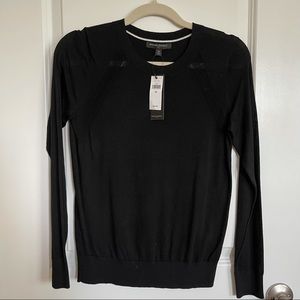 Banana Republic Black sweater XS NWT